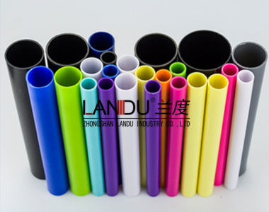 High quality colorful different size acrylic round tubes acrylic round pipes